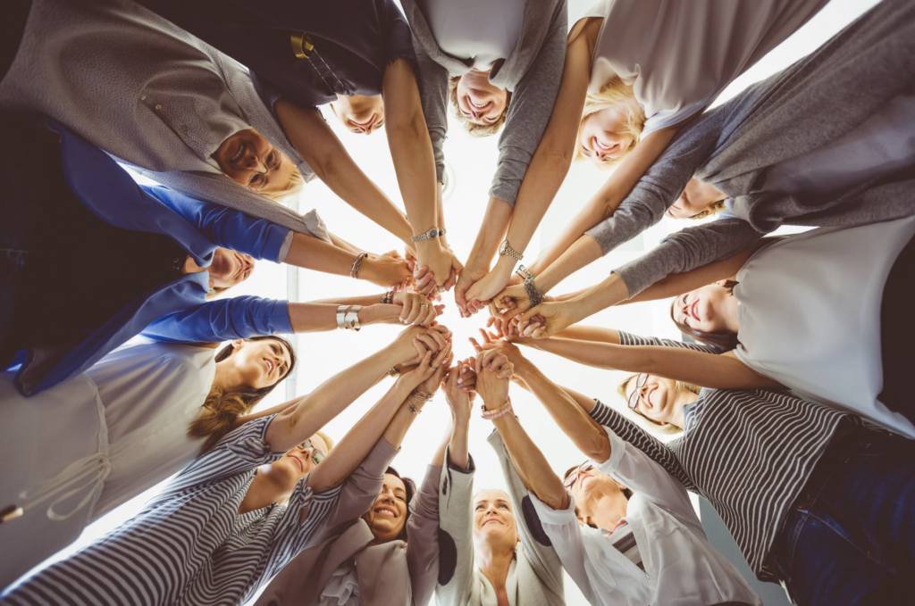 Women connected